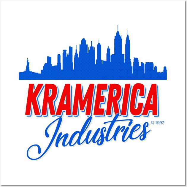 Kramerica Industries - Logo Design Wall Art by DankFutura